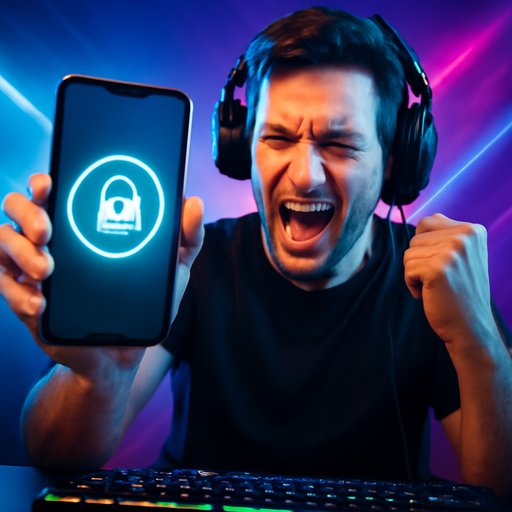 ak4444 security lock screen on phone